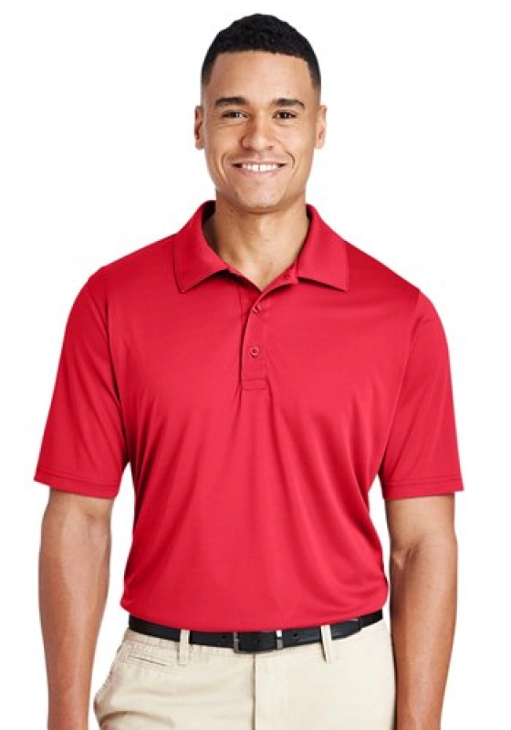 Camiseta tipo polo en tela dry fit