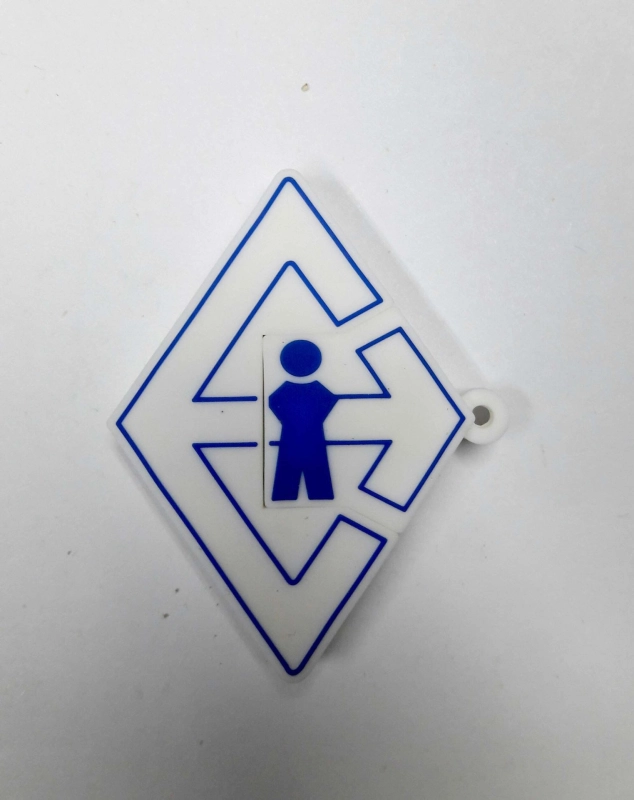 Memoria USB en PVC 2D diseño Logo Icontec