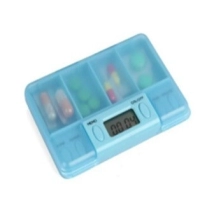 Porta Pastillas con Timer, elaborada en ABS