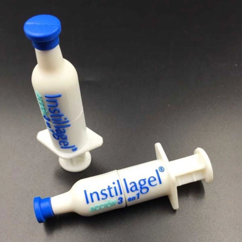 Memoria USB en PVC 3D diseño Jeringa