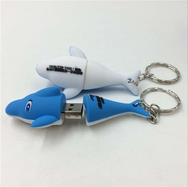 Memoria USB en PVC 3D diseño Tiburon