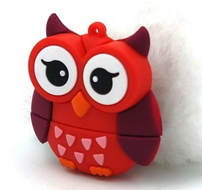 Memoria USB en PVC 3D diseño Buho
