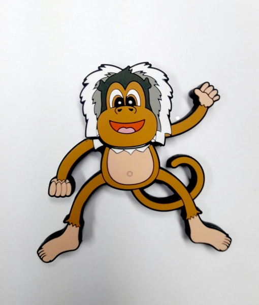 Memoria USB en PVC 2D diseño Mono