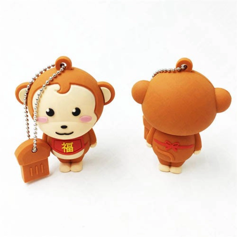 Memoria USB en PVC 3D diseño Mono