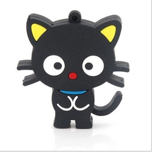 Memoria USB en PVC 2D diseño Gato