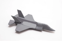 Memoria USB en PVC 3D diseño Avion de Guerra