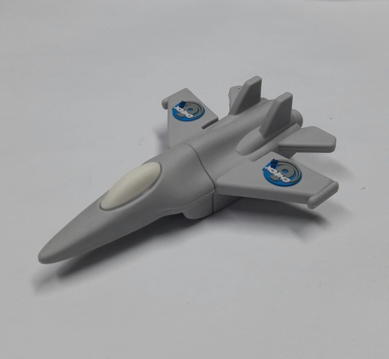 Memoria USB en PVC 3D diseño Avion de Guerra