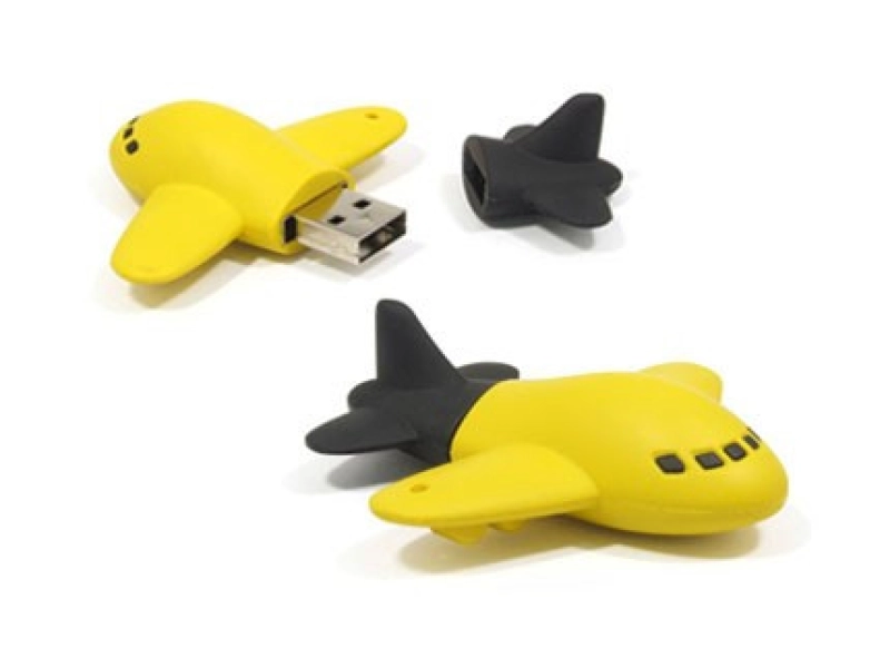 Memoria USB en PVC 3D diseño Avion