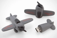 Memoria USB en PVC 3D diseño Avioneta