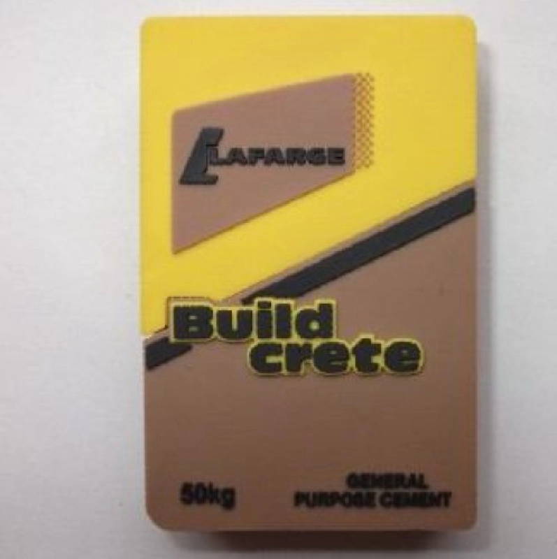 Memoria USB en PVC 2D diseño Saco de Cemento