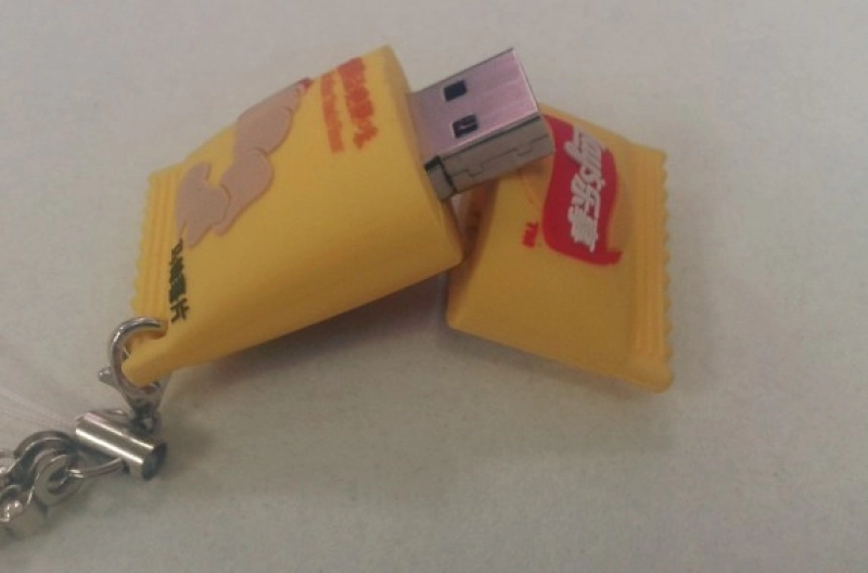 Memoria USB en PVC 2D diseño Saco de Cemento