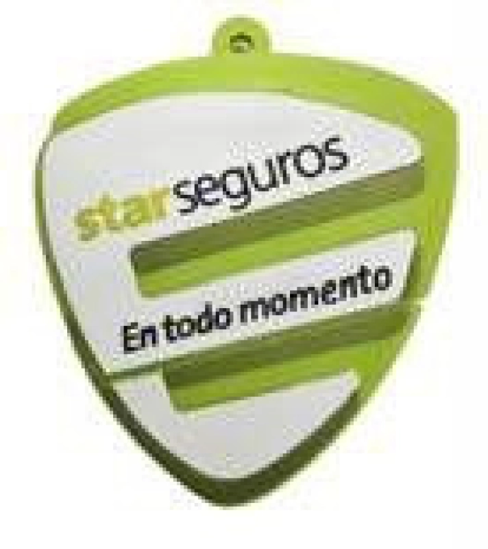 Memoria USB en PVC 2D diseño logo Star Seguros