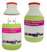Memoria USB en PVC 2D diseño Botella de Jarabe