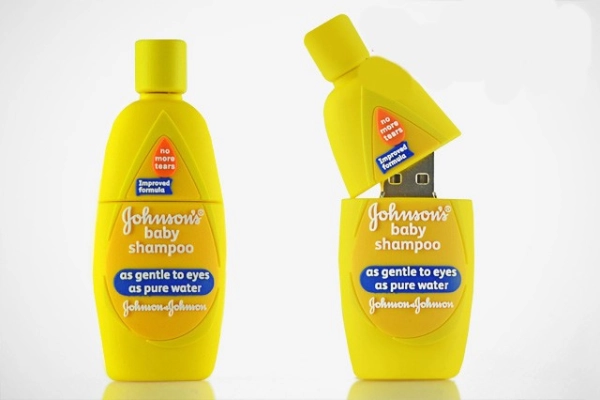 Memoria USB en PVC 3D diseño Botella de Shampoo