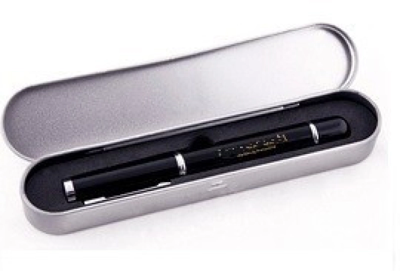 Caja Metalica para Boligrafo con espuma troquelada