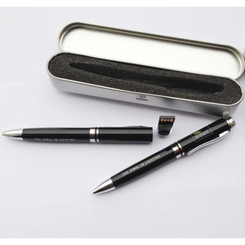 Caja Metalica para Boligrafo con espuma troquelada