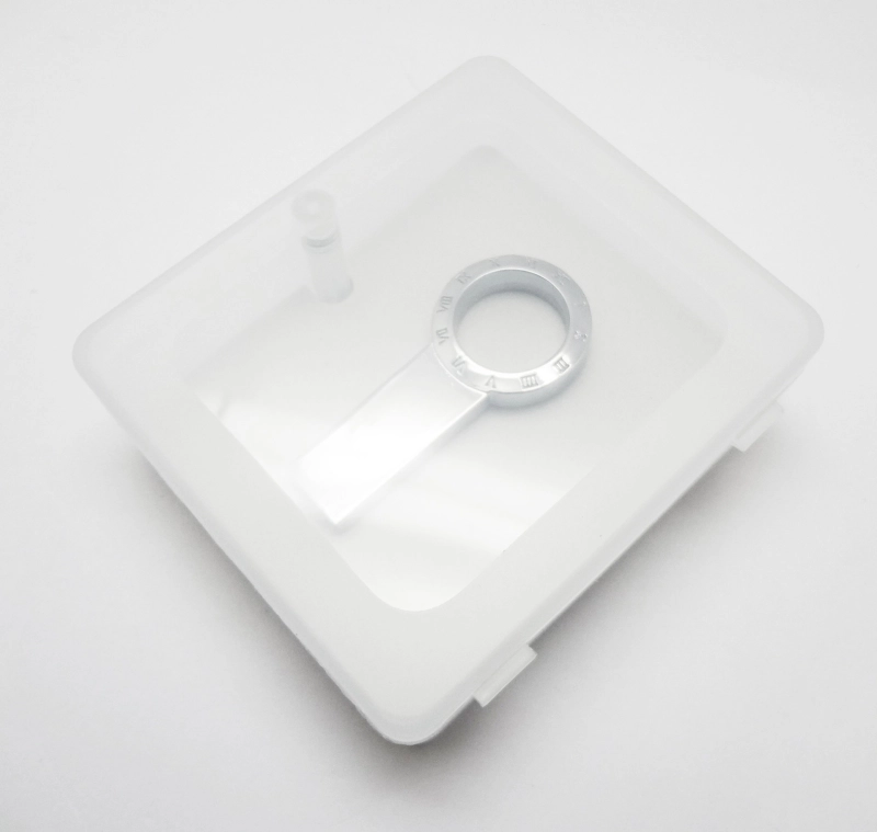 Caja Plastica Cuadrada con espuma troquelada