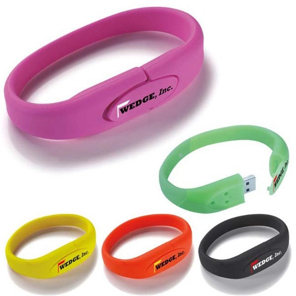 Memoria USB Brazalete en silicona