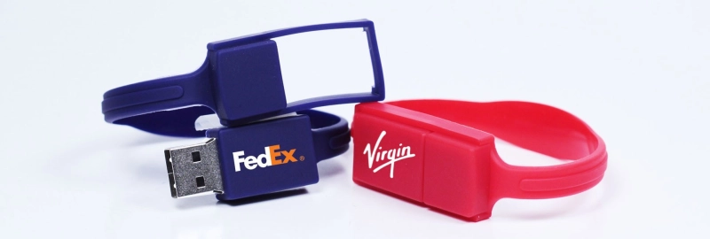 Memoria USB Brazalete en silicona
