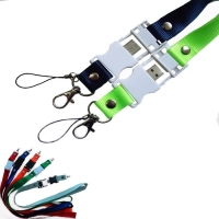 Memoria USB diseño cinta lanyard porta carnet