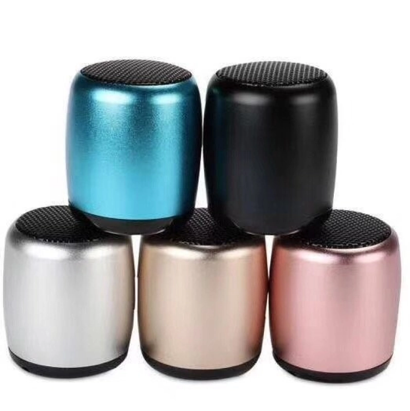 Parlante Bluetooth 3.0 Mini, metalico, 37 x 43 mm, peso 50 gramos