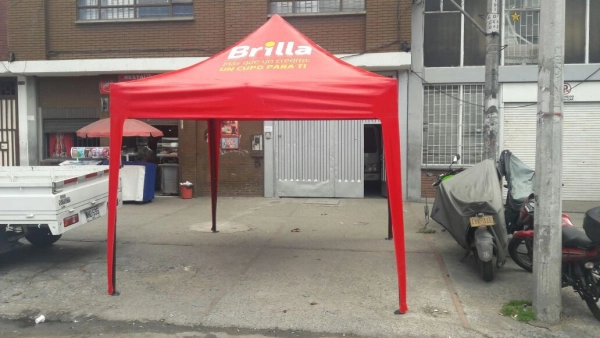 Carpa Estructura Metalica Plegable de 3 x 3 metros