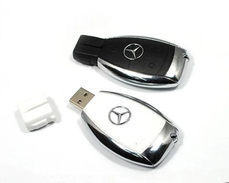 Memoria USB en PVC 2D diseño Llave de Carro