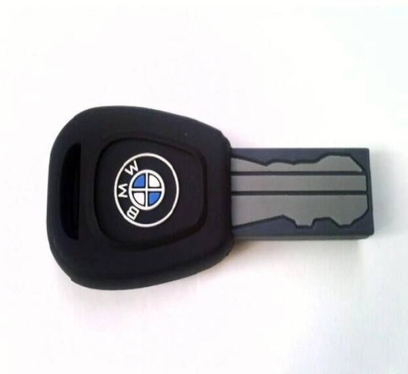 Memoria USB en PVC 2D diseño Llave de Carro