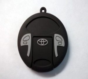 Memoria USB en PVC 2D diseño Llave de Carro