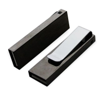 Memoria USB metalica en forma de Clip