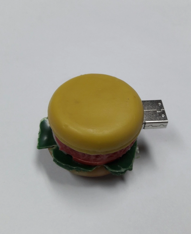 Memoria USB en PVC 3D diseño Hamburguesa