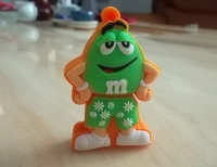 Memoria USB en PVC 3D diseño M&M