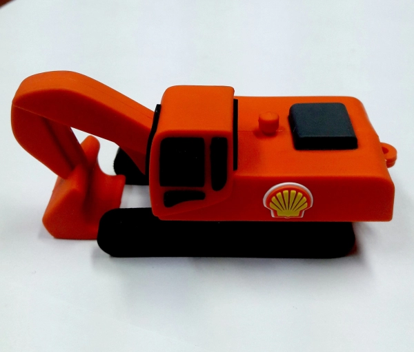 Memoria USB en PVC 3D diseño Grúa