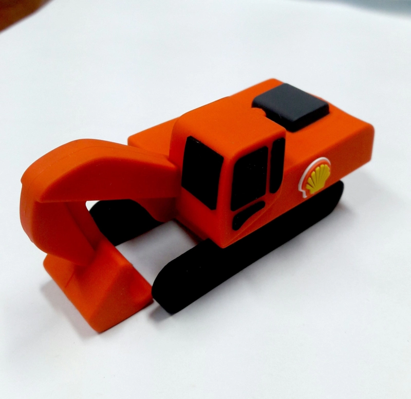 Memoria USB en PVC 3D diseño Grúa