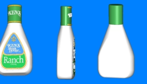 Memoria USB PVC 3D diseño Salsa Ensalada