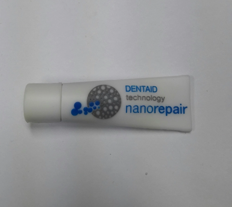 Memoria USB PVC 3D diseño Crema