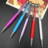 Memoria USB Boligrafo con cristales de color