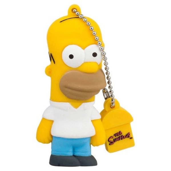 Memoria USB en PVC 3D diseño Homero Simpson