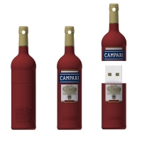 Memoria USB en PVC 3D diseño Botella de Licor