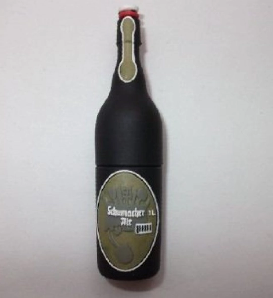 Memoria USB en PVC 3D diseño Botella de Licor