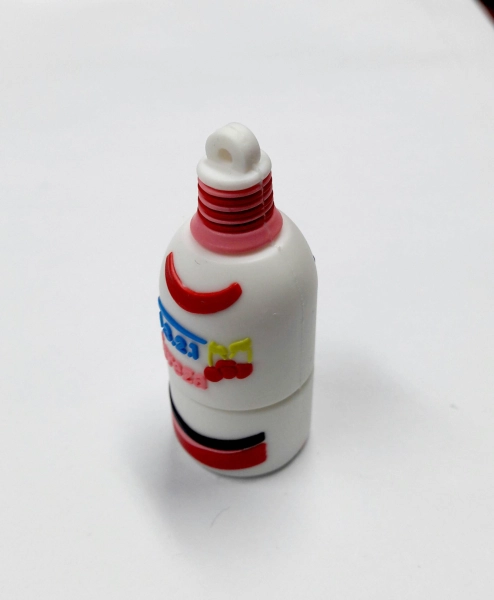 Memoria USB en PVC 3d diseño Frasco de Jarabe