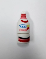 Memoria USB en PVC 3d diseño Frasco de Jarabe