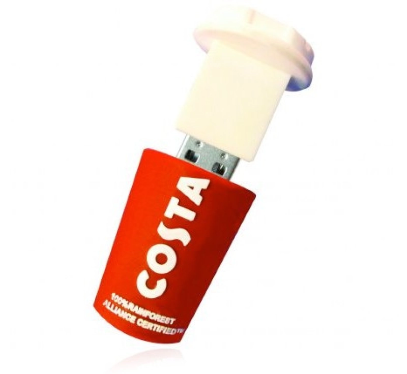 Memoria USB en PVC 3D diseño Taza de Cafe