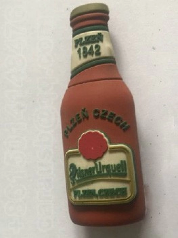 Memoria USB en PVC 3D diseño Botella de Licor