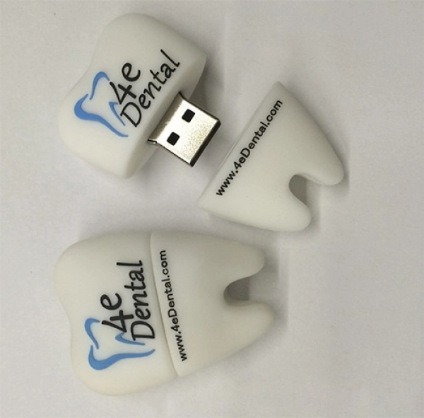 Memoria USB en PVC 2D diseño Muela