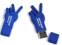 Memoria USB en PVC 2D diseño Mano