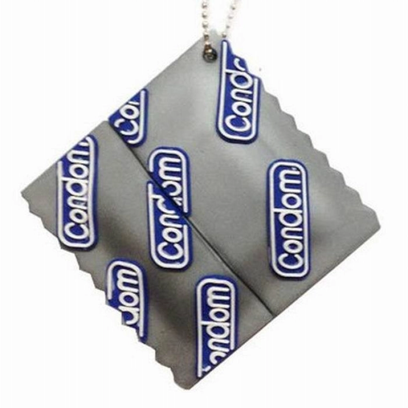 Memoria USB en PVC 2D diseño Preservativo