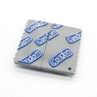 Memoria USB en PVC 2D diseño Preservativo
