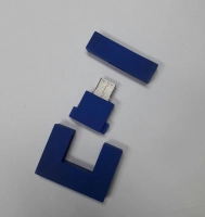 Memoria USB en PVC 2D diseño Letra U