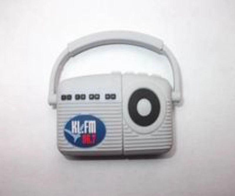 Memoria USB en PVC 2D diseño Radio